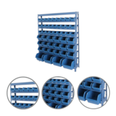 ESTANTE PORTA-COMPONENTES COMPACTA C/ 49 CAIXAS AZUL - NE49A MARCON ESTANTE PORTA-COMPONENTES COMPACTA C/ 49 CAIXAS AZUL - NE49A MARCON