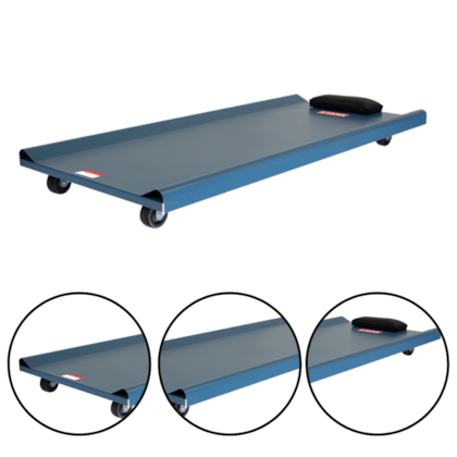 ESTEIRA PARA MECANICO COM ENCOSTO CAPACIDADE DE 90KG NC-13 - NOCRAM / MARCON