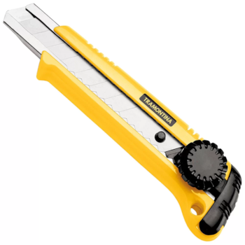 ESTILETE 6'' PROFISSIONAL LÂMINA 18MM - 43390301 TRAMONTINA ESTILETE 6'' PROFISSIONAL LÂMINA 18MM - 43390301 TRAMONTINA