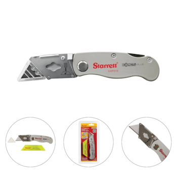 ESTILETE BOLSO DOBRAVEL EXACT PLUS LAMINA TRAP/HOOK - KUXP010S STARRETT