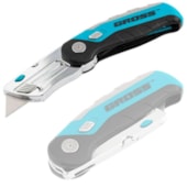 ESTILETE DOBRÁVEL 18 MM TRAPEZOIDAL 2 LÂMINAS - 7885255 GROSS ESTILETE DOBRÁVEL 18 MM TRAPEZOIDAL 2 LÂMINAS - 7885255 GROSS