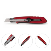 ESTILETE LARGO 18 MM CABO PLÁSTICO COM TRAVA COM PARAFUSO - KUX030-S STARRETT