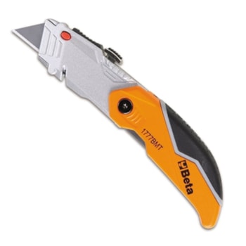 ESTILETE REBATÍVEL COM LÂMINA TRAPEZOIDAL - BETA 1777BMT ESTILETE REBATÍVEL COM LÂMINA TRAPEZOIDAL - BETA 1777BMT