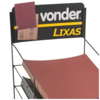 EXPOSITOR PARA LIXA - VONDER EXPOSITOR PARA LIXA - VONDER
