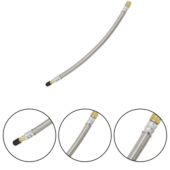 EXTENSAO FLEXIVEL 270MM COM MALHA AÇO EXTERNA - STEELS EXTENSAO FLEXIVEL 270MM COM MALHA AÇO EXTERNA - STEELS