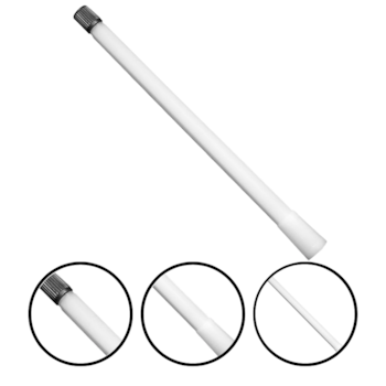 EXTENSÃO RÍGIDA PLÁSTICA BRANCA 150MM - R7384BI SCHEBOR EXTENSÃO RÍGIDA PLÁSTICA BRANCA 150MM - R7384BI SCHEBOR