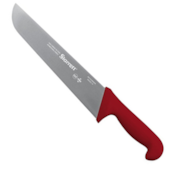 FACA CARNE DE REFILE AEREO COM LAMINA RETA LARGA 25CM (10") CABO VERMELHO - STARRETT
