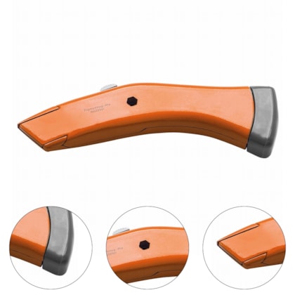 FACA INDUSTRIAL RETRATIL COM 5 LÂMINAS - 44033501 TRAMONTINA PRO FACA INDUSTRIAL RETRATIL COM 5 LÂMINAS - 44033501 TRAMONTINA PRO