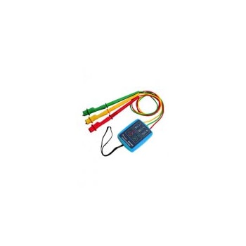 FASIMETRO DETECTOR DE SEQUENCIA DE FASE 180 A 480V 20HZ A 380HZ AC - MINIPA MFA-841A