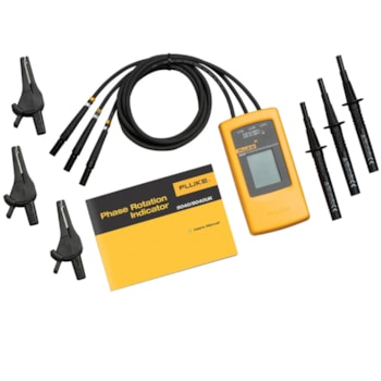 FASÍMETRO INDICADOR DE ROTAÇÃO DE FASES 9040 - 4226419 FLUKE FASÍMETRO INDICADOR DE ROTAÇÃO DE FASES 9040 - 4226419 FLUKE