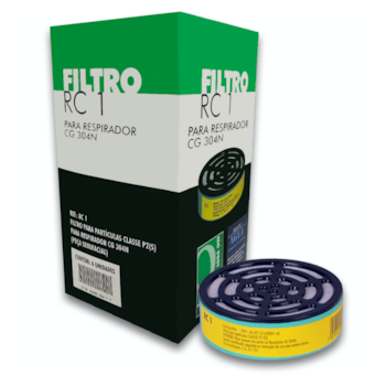 FILTRO RC 1 POEIRAS E NEVOAS P2 - 012469212 CARBOGRAFITE