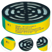 FILTRO RC 1 POEIRAS E NEVOAS P2 - 012469212 CARBOGRAFITE FILTRO RC 1 POEIRAS E NEVOAS P2 - 012469212 CARBOGRAFITE