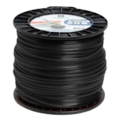 FIO DE NYLON 3MM X 219M QUADRADO PRETO - 501897203 HUSQVARNA