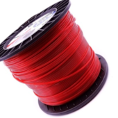 FIO DE NYLON 3MM X 240M REDONDO VERMELHO - HUSQVARNA