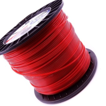 FIO DE NYLON 3MM X 240M REDONDO VERMELHO - HUSQVARNA