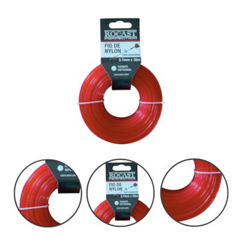 FIO DE NYLON P/ ROÇADEIRA - 310,0015 ROCAST FIO DE NYLON P/ ROÇADEIRA - 310,0015 ROCAST