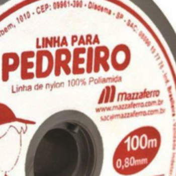 FIO DE NYLON PARA PEDREIRO 0,80MM 100M - MAZZAFERRO FIO DE NYLON PARA PEDREIRO 0,80MM 100M - MAZZAFERRO