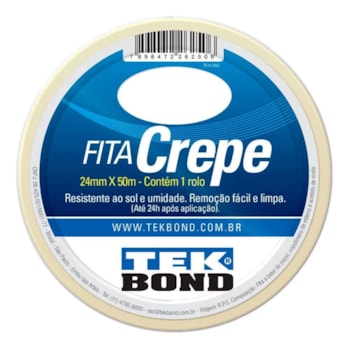 FITA CREPE 24MMX50M - 21111024500 TEKBOND