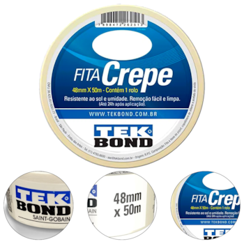 FITA CREPE 48MM X 50M - 21111048500 TEKBOND