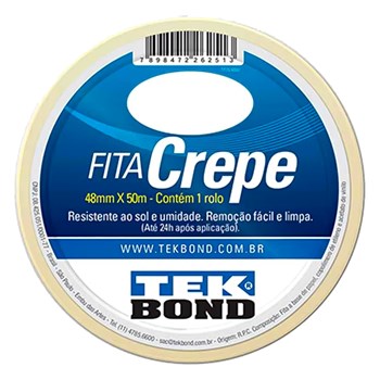 FITA CREPE 48MM X 50M - 21111048500 TEKBOND