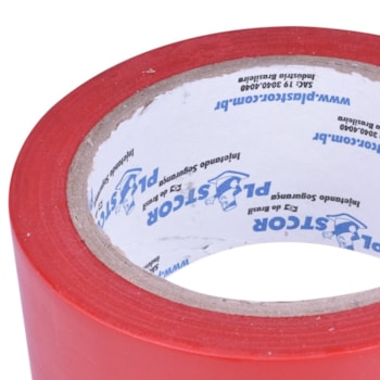 FITA DE DEMARCAÇÃO VERMELHO 48MM X 30MTS - 700.01513 PLASTCOR