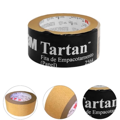 FITA P/ EMPACOTAMENTO TARTAN 50MM X 50M 3M REF 2564 - H0002185355 3M FITA P/ EMPACOTAMENTO TARTAN 50MM X 50M 3M REF 2564 - H0002185355 3M