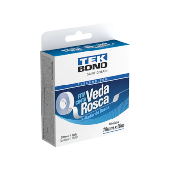 FITA VEDA ROSCA 18MM X 25M - TEKBOND