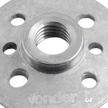 FLANGE ADAPTADORA P/ LIXADEIRA/ESMERILHADEIRA DE 4"-1/2" - 3599000053 VONDER FLANGE ADAPTADORA P/ LIXADEIRA/ESMERILHADEIRA DE 4"-1/2" - 3599000053 VONDER