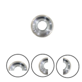 FLANGE PARA ESCOVA 30MM 1/2" - 403560 TREIZ O FLANGE PARA ESCOVA 30MM 1/2" - 403560 TREIZ O