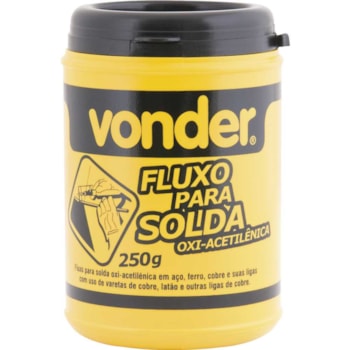 FLUXO SOLDA PRATA 250GR - 0844007300 VONDER FLUXO SOLDA PRATA 250GR - 0844007300 VONDER