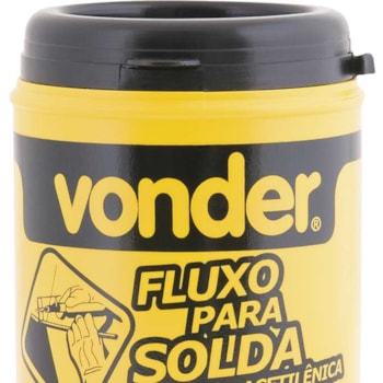 FLUXO SOLDA PRATA 250GR - 0844007300 VONDER FLUXO SOLDA PRATA 250GR - 0844007300 VONDER