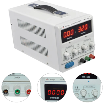 FONTE DE ALIMENTACAO DC REGULADA 4 DIGITOS - MPS-3005B MINIPA FONTE DE ALIMENTACAO DC REGULADA 4 DIGITOS - MPS-3005B MINIPA