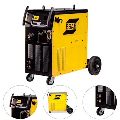 FONTE RETIFICADORA DE SOLDA SMASHWELD 455 4X4 TOP FLEX - 0742523 ESAB FONTE RETIFICADORA DE SOLDA SMASHWELD 455 4X4 TOP FLEX - 0742523 ESAB