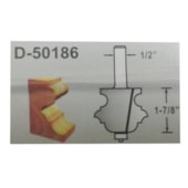 FRESA DE BORDA DIAMETRO 2-1/4 HASTE 1/2 D-50186 MAKITA FRESA DE BORDA DIAMETRO 2-1/4 HASTE 1/2 D-50186 MAKITA
