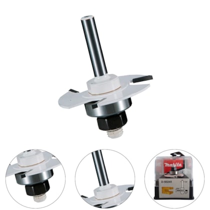 FRESA P/ ENCAIXES DIAMETRO 1-7/8" HASTE 1/4" - D-50245 MAKITA FRESA P/ ENCAIXES DIAMETRO 1-7/8" HASTE 1/4" - D-50245 MAKITA