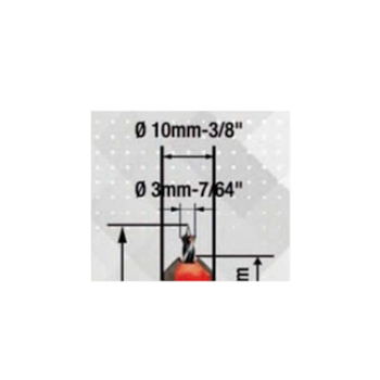 FRESA P/ TUPIA CABEÇA CÔNICA 10MM - 91,0016 NOLL FRESA P/ TUPIA CABEÇA CÔNICA 10MM - 91,0016 NOLL