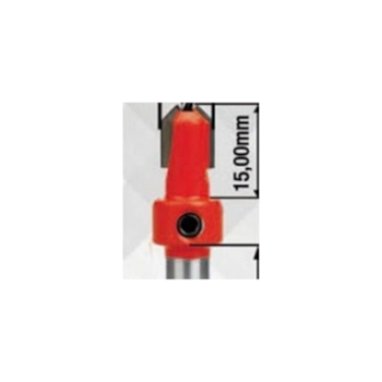 FRESA P/ TUPIA CABEÇA CÔNICA 10MM - 91,0016 NOLL FRESA P/ TUPIA CABEÇA CÔNICA 10MM - 91,0016 NOLL