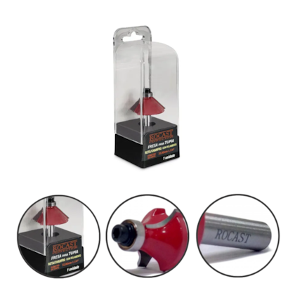 FRESA P/ TUPIA QUEBRA CANTO 7/8" X 1/4" - 91,0008 ROCAST FRESA P/ TUPIA QUEBRA CANTO 7/8" X 1/4" - 91,0008 ROCAST