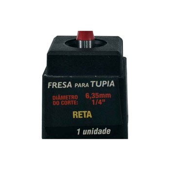 FRESA P/ TUPIA RETA 1/4" X 1/4" - 91,0002 ROCAST