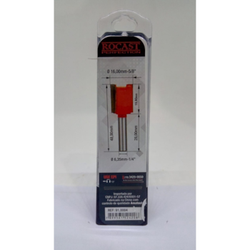FRESA P/ TUPIA RETA 5/8" X 1/4" - 264,0029 ROCAST FRESA P/ TUPIA RETA 5/8" X 1/4" - 264,0029 ROCAST