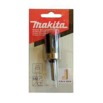 FRESA PARALELA DUPLA C/ ROLAMENTO 1/4 POL. D-02076 MAKITA