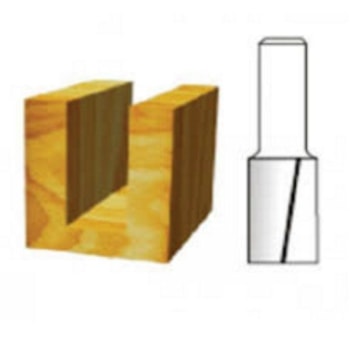 FRESA PARALELA DUPLA DIAMETRO 1/2 HASTE 1/4 - D-49080 MAKITA FRESA PARALELA DUPLA DIAMETRO 1/2 HASTE 1/4 - D-49080 MAKITA
