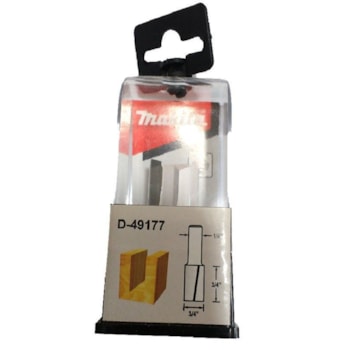 FRESA PARALELA DUPLA DIÂMETRO 3/4 HASTE 1/4 Makita - D-49177 FRESA PARALELA DUPLA DIÂMETRO 3/4 HASTE 1/4 Makita - D-49177