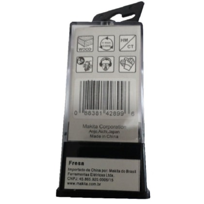 FRESA PARALELA DUPLA DIÂMETRO 3/4 HASTE 1/4 Makita - D-49177 FRESA PARALELA DUPLA DIÂMETRO 3/4 HASTE 1/4 Makita - D-49177