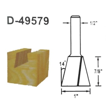 Fresa Rabo de Andorinha 1/2 D-49579 Makita