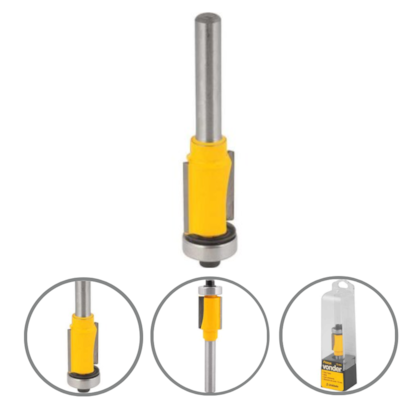 FRESA RETA ACABAMENTO C/ ROLAMENTO 13MM - 5314100013 VONDER FRESA RETA ACABAMENTO C/ ROLAMENTO 13MM - 5314100013 VONDER