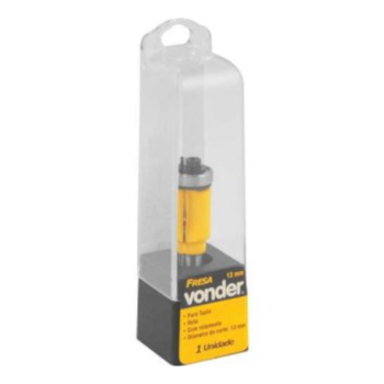 FRESA RETA ACABAMENTO C/ ROLAMENTO 13MM - 5314100013 VONDER FRESA RETA ACABAMENTO C/ ROLAMENTO 13MM - 5314100013 VONDER