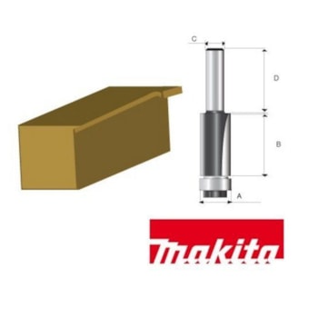 FRESA TRIPLA LAMINAR - HASTE 1/4" D-49292 MAKITA