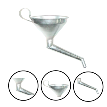 FUNIL DUAS CURVAS PARA MOTO - 000.LUB-54 LUBEFER FUNIL DUAS CURVAS PARA MOTO - 000.LUB-54 LUBEFER