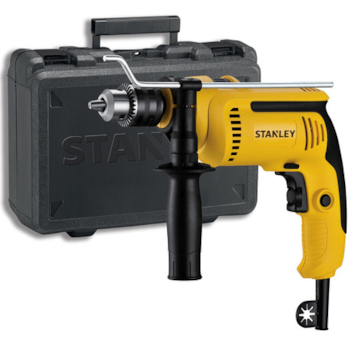 FURADEIRA DE IMPACTO 1/2" 600W COM 5 BROCAS - SDH600KA STANLEY FURADEIRA DE IMPACTO 1/2" 600W COM 5 BROCAS - SDH600KA STANLEY